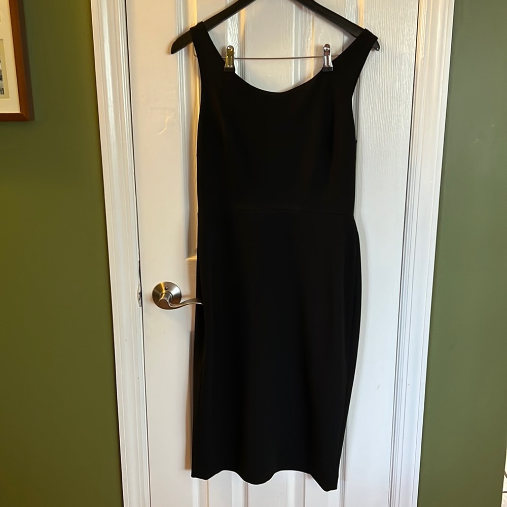 Betsy Johnson body shape dress sleeveless with zipper in back size 6